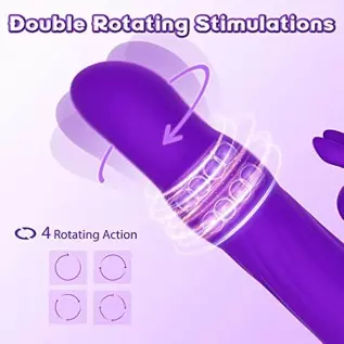 Rabbit Vibrator for Women, G Spot Rotating Vibrator Dildo, Clitoral Stimulator Women Toys for Pleasure, Adult Sex Toys for Women Rabbit Vibrator for Women, G Spot Rotating Vibrator Dildo, Clitoral Stimulator Women Toys for Pleasure, Adult Sex Toys for Women