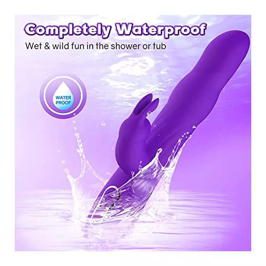 Rabbit Vibrator for Women, G Spot Rotating Vibrator Dildo, Clitoral Stimulator Women Toys for Pleasure, Adult Sex Toys for Women