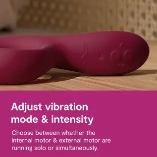 We-Vibe Nova 2 Rabbit Vibrator for Women - Vibrating Sex Toy for Clitoral and G-spot Stimulation - Flexible Vibrator with 10 Vib We-Vibe Nova 2 Rabbit Vibrator for Women - Vibrating Sex Toy for Clitoral and G-spot Stimulation - Flexible Vibrator with 10 Vib