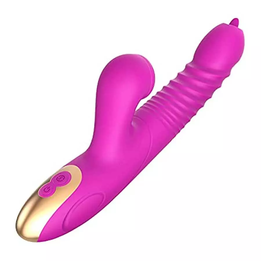 Thrusting G Spot Vibrator Sucking Telescopic Toy Rose for Women Adult Sex Vibrate Vibrating Toys Clitoralis Dildo Travel Swing H