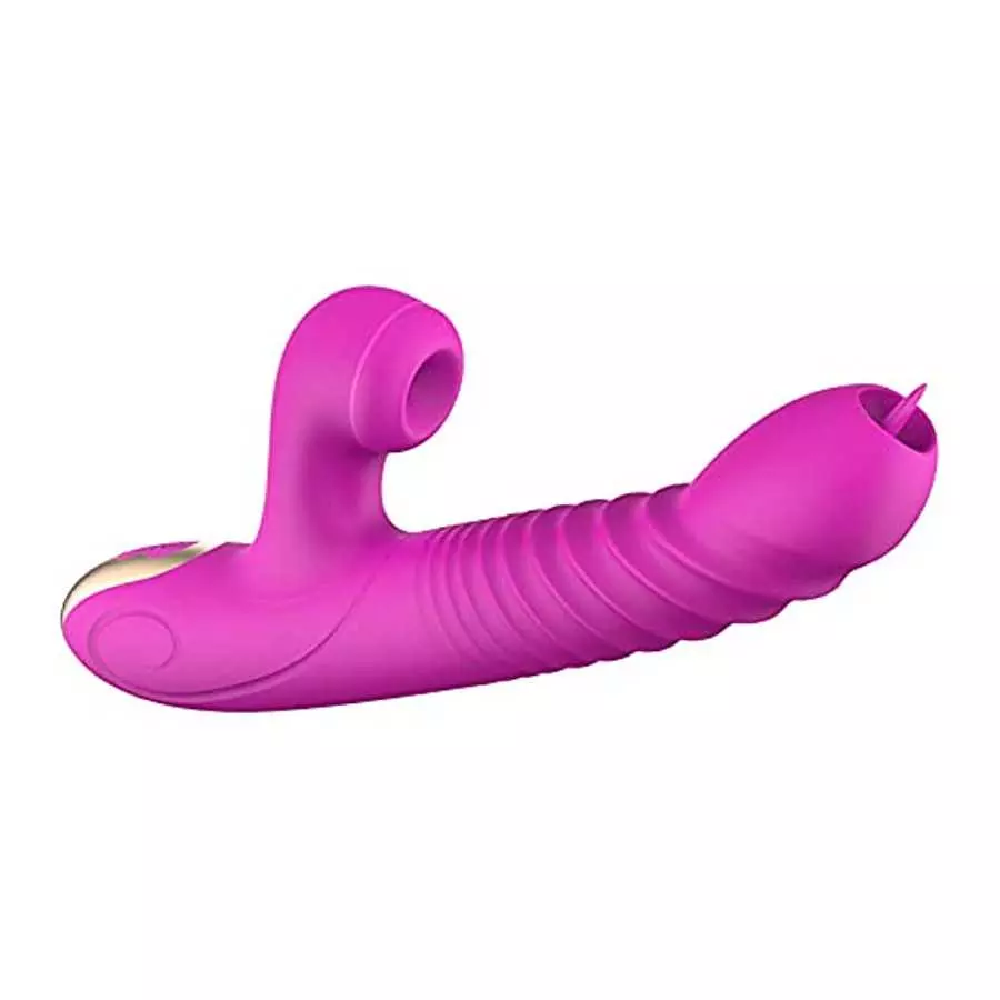 Thrusting G Spot Vibrator Sucking Telescopic Toy Rose for Women Adult Sex Vibrate Vibrating Toys Clitoralis Dildo Travel Swing H