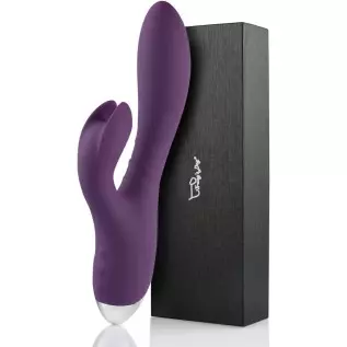 Tracy's Dog Clitoral Kneading & Slipping Rabbit Vibrator for Clit G Spot Stimulation with 10 Vibration Modes, Adult Sex Toy for 
