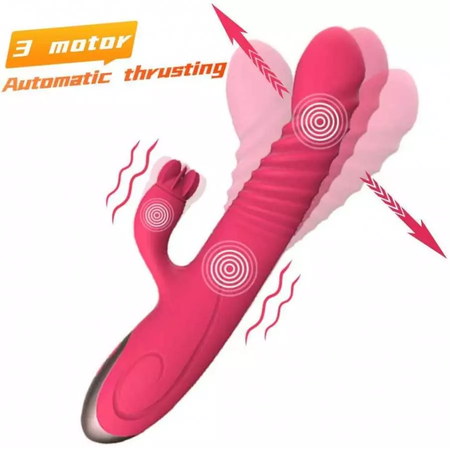 2023 Personal Rechargeable Rabbit Vibrators for Women Vibrating Toys Pleasure Handheld Massager Electric Portable Massager 8+3 S