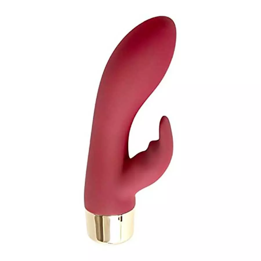 Pure Romance Hot & Bothered | Dual Motor Sex Toy Vibrator | Premium Rabbit Vibrator Toy for Women with 3 Speeds and 7 Pulse Patt Pure Romance Hot & Bothered | Dual Motor Sex Toy Vibrator | Premium Rabbit Vibrator Toy for Women with 3 Speeds and 7 Pulse Patt