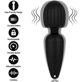 Fuirre Rabbit Bullet Vibrator,G-Spot Nipple Clitorals Stimulator,USB Rechargeable 10 Modes for Travel Backpack Pendant,Mini Port