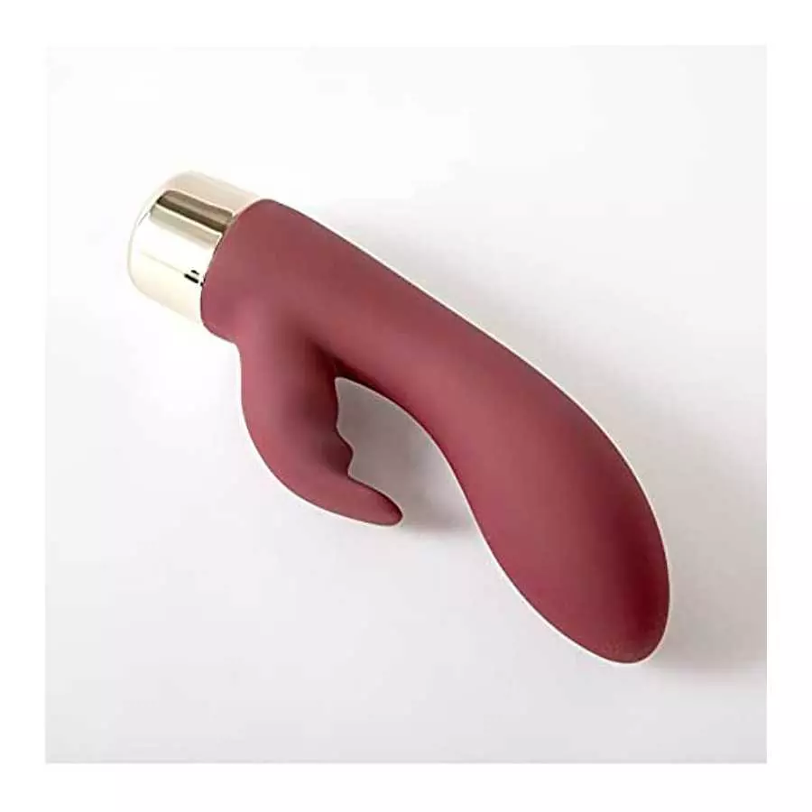 Pure Romance Hot & Bothered | Dual Motor Sex Toy Vibrator | Premium Rabbit Vibrator Toy for Women with 3 Speeds and 7 Pulse Patt