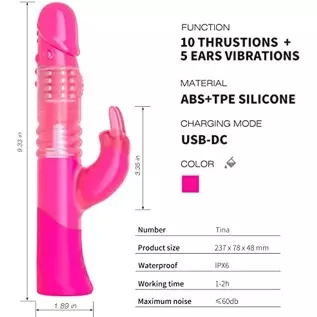 Thrusting&nbsp;G&nbsp;spot&nbsp;Rabbit&nbsp;Rose&nbsp;Vibrators&nbsp;Adult&nbsp;Sex&nbsp;Toys&nbsp;for&nbsp;Women&nbsp;with&nbsp;Powerful&nbsp;Vibrations&nbsp;and&nbsp;Rotation&nbsp;Beads&nbsp;Waterproof&nbsp;Dildo Vib