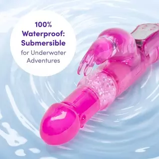 Lovehoney Jessica Rabbit Vibrator - 5 Inch Vibrator for Women with Rotating Shaft - 7 Patterns & 3 Speeds - Dual Stimulation Adu Lovehoney Jessica Rabbit Vibrator - 5 Inch Vibrator for Women with Rotating Shaft - 7 Patterns & 3 Speeds - Dual Stimulation Adu