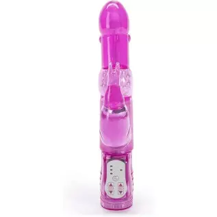 Lovehoney Jessica Rabbit Vibrator - 5 Inch Vibrator for Women with Rotating Shaft - 7 Patterns & 3 Speeds - Dual Stimulation Adu Lovehoney Jessica Rabbit Vibrator - 5 Inch Vibrator for Women with Rotating Shaft - 7 Patterns & 3 Speeds - Dual Stimulation Adu