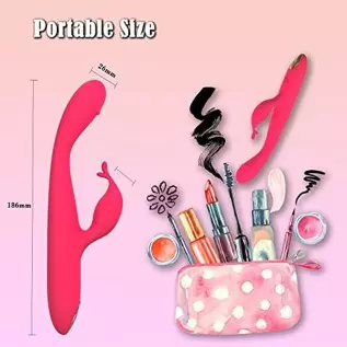 Clitoral G-spot Rabbit Finger Vibrator, High Frequency Clitoris Vaginal Nipple Stimulator Massager with 10 Intense Vibration Mod Clitoral G-spot Rabbit Finger Vibrator, High Frequency Clitoris Vaginal Nipple Stimulator Massager with 10 Intense Vibration Mod