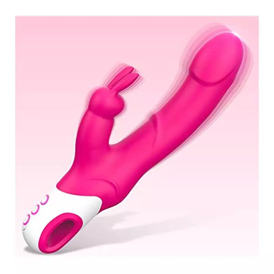 Rabbit Dildo G Spot Vibrator, Krumppo Sex Stimulator Adult Sex Toys for Women with 12 Vibrating Modes, Clitoral Vibrator Stimula Rabbit Dildo G Spot Vibrator, Krumppo Sex Stimulator Adult Sex Toys for Women with 12 Vibrating Modes, Clitoral Vibrator Stimula