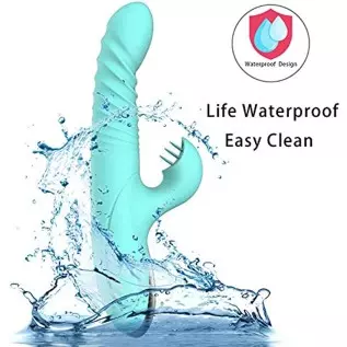 Handheld Personal Rechargeable Realistic Rabbit Vibrators for Women Vibrating Toys Pleasure with 8+7 Vibrating Modes Electric Po Handheld Personal Rechargeable Realistic Rabbit Vibrators for Women Vibrating Toys Pleasure with 8+7 Vibrating Modes Electric Po