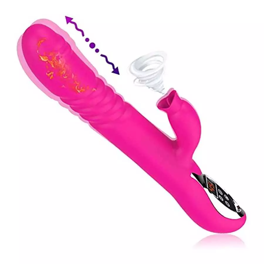 G Spot Vibrator Adult Toy Telescopic Swing Heating Sucking Rose for Women Toys Vibrate Wand Stimulator Dildo Rabbit Peristalsis G Spot Vibrator Adult Toy Telescopic Swing Heating Sucking Rose for Women Toys Vibrate Wand Stimulator Dildo Rabbit Peristalsis