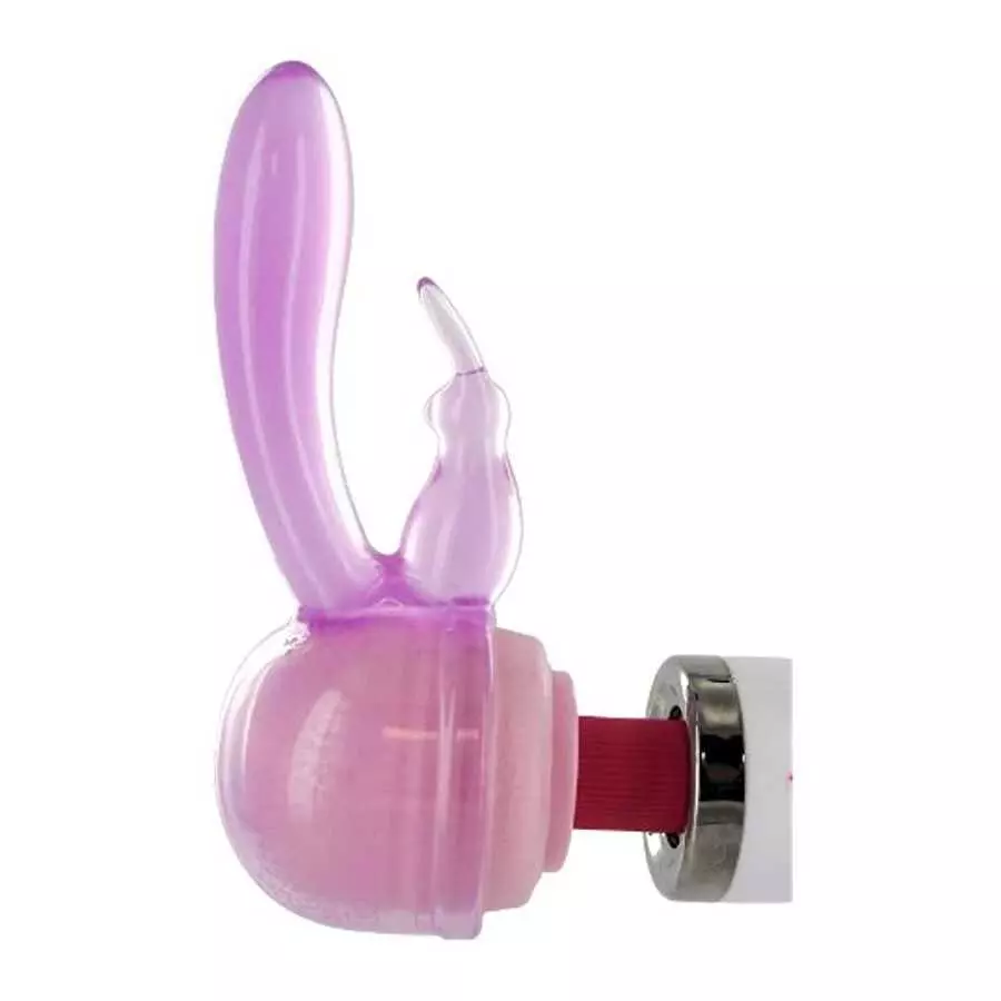 Trinity Vibes Rabbit Vibrator Wand Attachment Trinity Vibes Rabbit Vibrator Wand Attachment