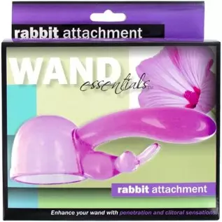 Trinity Vibes Rabbit Vibrator Wand Attachment Trinity Vibes Rabbit Vibrator Wand Attachment