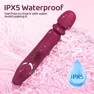 Thrusting Beaded Rabbit Vibrator for Women 21 Rotation & Vibration Modes & 7 Speeds Waterproof G-spot Dildos for Female Sex Toys Thrusting Beaded Rabbit Vibrator for Women 21 Rotation & Vibration Modes & 7 Speeds Waterproof G-spot Dildos for Female Sex Toys