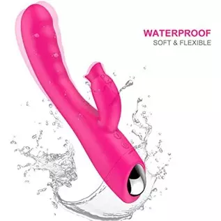 Dildo Penis Sex Toys for Women Clitoral Female Rabbit Vibrator Licking USB Cable Rechargeable Vibartion Handheld Silicone