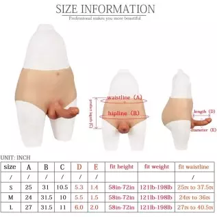 6inch Silicone Dildo Panties Realistic Penis Male Strapon Sex Toys for Gay Men Dick Masturbation(S,#1)