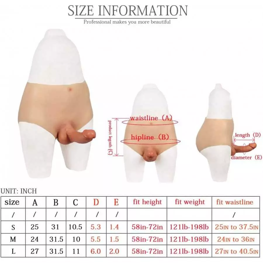 6inch Silicone Dildo Panties Realistic Penis Male Strapon Sex Toys for Gay Men Dick Masturbation(S,#1)