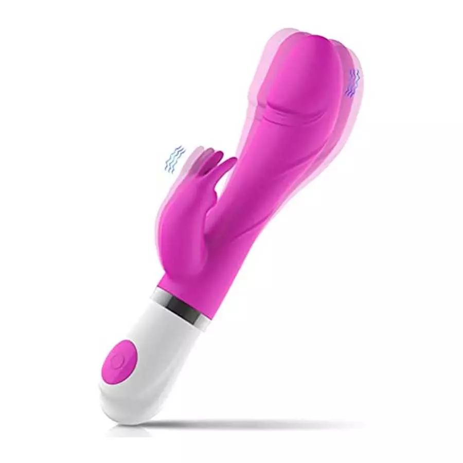 Rabbit Vibrator Dildo for Women, Clitoral Stimulator with Bunny Ears 7 Vibration Modes for Pleasure, Waterproof Vibrating Dildo Rabbit Vibrator Dildo for Women, Clitoral Stimulator with Bunny Ears 7 Vibration Modes for Pleasure, Waterproof Vibrating Dildo