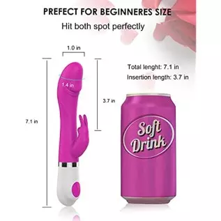 Rabbit Vibrator Dildo for Women, Clitoral Stimulator with Bunny Ears 7 Vibration Modes for Pleasure, Waterproof Vibrating Dildo Rabbit Vibrator Dildo for Women, Clitoral Stimulator with Bunny Ears 7 Vibration Modes for Pleasure, Waterproof Vibrating Dildo
