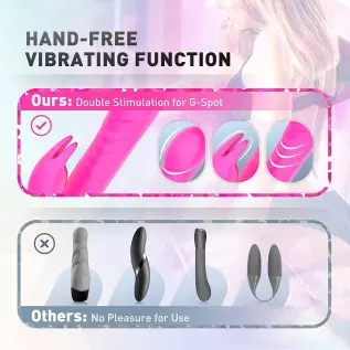 Rabbit Dildo Vibrator for Women - Anal Dildo Vibrator Thrusting Adult Sex Toy G Spot Clitoral Vibrator with 10 Vibrating Modes, Rabbit Dildo Vibrator for Women - Anal Dildo Vibrator Thrusting Adult Sex Toy G Spot Clitoral Vibrator with 10 Vibrating Modes,