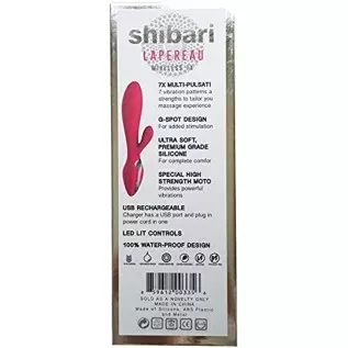 SHIBARI Lapereau Wireless Rabbit Vibrator, 7X, Pink SHIBARI Lapereau Wireless Rabbit Vibrator, 7X, Pink