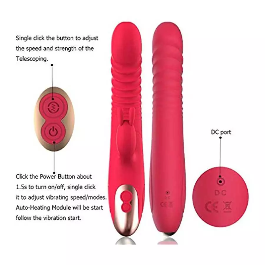 Personal Handheld USB Rechargeable Rabbit Vibrator Sex Toys for Women Vibrating Dildo Toys Pleasure 8 Speds Vibrations Electric 