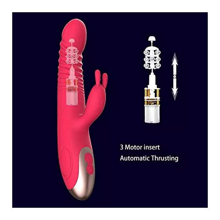Personal Handheld USB Rechargeable Rabbit Vibrator Sex Toys for Women Vibrating Dildo Toys Pleasure 8 Speds Vibrations Electric 