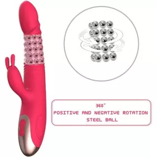 Handheld Portable Rechargeable 9 Inch Vibrating Toys for Woman Pleasure Realistic Rabbit Vibrators for Women 3 Motor 8 Speeds Vi