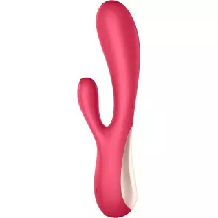 Satisfyer Mono Flex Rabbit Vibrator with App Control - G-Spot and Clitoris Stimulation - Compatible with Satisfyer App, Waterpro