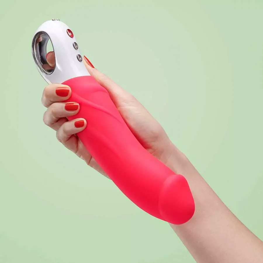 Fun Factory Adult Toys | G5 Series Silicone Dildo Rechargeable Vibrator | Luxury Sex Toys for Women and Sex Toys for Men (Big Bo