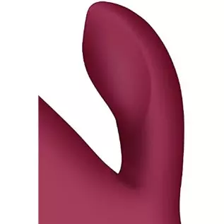 G Spot Clitoris Stimulation Dildo Vibrator, Telescopic Rabbit Realistic 16 Thrusting Vibration Modes for Women and Couple Mastur