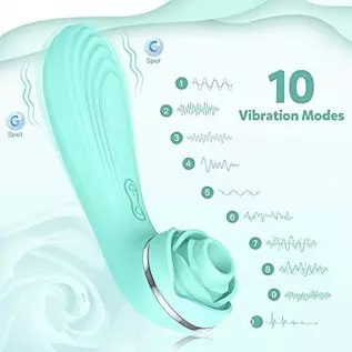 WeDol G Spot Rabbit Vibrator Silicone Clitoris Vagina Stimulator for Women Rechargeable Waterproof Dildo Vibrator Adult Sex Toys