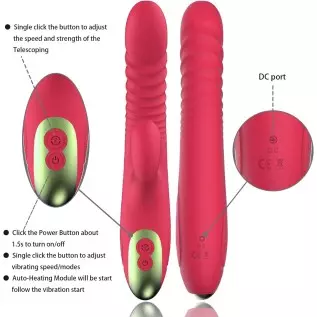 2023 Rechargeable Realistic Personal Rabbit Vibrators for Women Vibrating Toys Pleasure Handheld Massager Electric Portable Mass