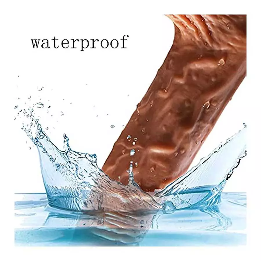 8.7 Inch Thrusting Realistic Dildo Vibrator with Heating and Remote, 3 Telescopic & Vibration Modes G-spot Clitoral Anal Massage