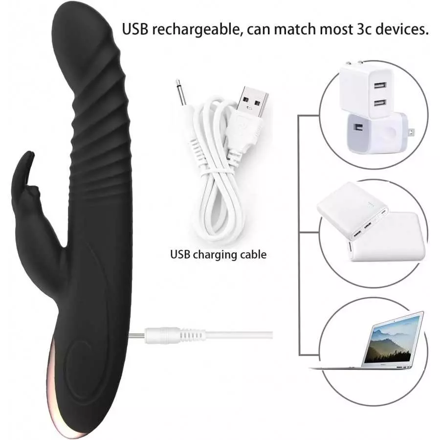 Personal Vibration Powerful Waterproof Handheld Toys Woman Portable Realistic Female USB Rechargeable Tool Massager 8 Speed Plea