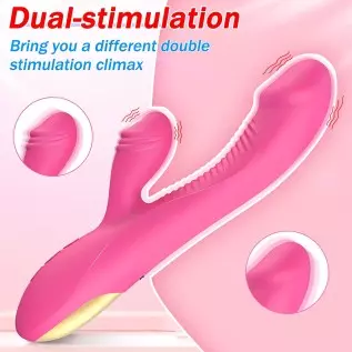 Rabbit Dildo Vibrators Sex Toys for Women 10 Powerful Vibrations Dual Dildo Stimulation USB Rechargeable & Waterproof Vagina Cli Rabbit Dildo Vibrators Sex Toys for Women 10 Powerful Vibrations Dual Dildo Stimulation USB Rechargeable & Waterproof Vagina Cli