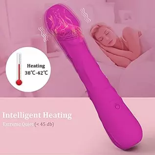 G-Spot/Anal/Nipple Dildo Stimulator Smart Heating Vibrator for Unisex,Sex Toys with 7 Vibrating& Intelligent Heating,Rechargeabl G-Spot/Anal/Nipple Dildo Stimulator Smart Heating Vibrator for Unisex,Sex Toys with 7 Vibrating& Intelligent Heating,Rechargeabl