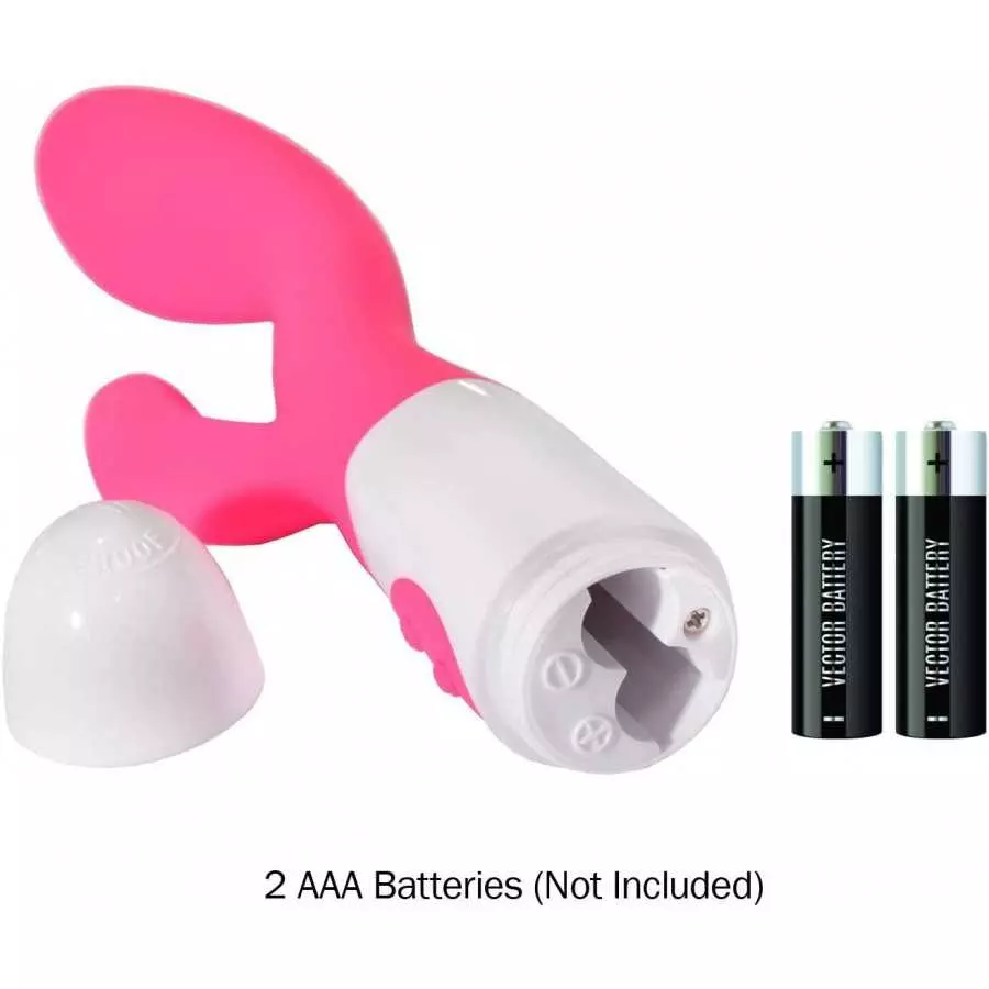 Rabbit Vibrator Silicone Waterproof 30-Speed Vibrator Clitoris Stimulator G-spot Massager(Purple)