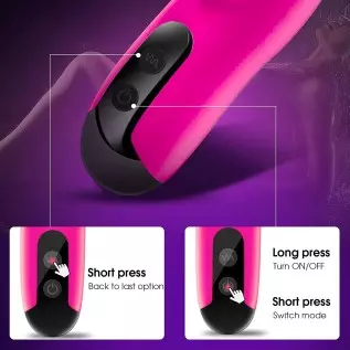 Rabbit Vibrator with Thrusting for Women, Purple Bunny Vibrator Realistic Vibrating Dildo, 8.6 Inch Vibrators Sex Toys, Waterpro Rabbit Vibrator with Thrusting for Women, Purple Bunny Vibrator Realistic Vibrating Dildo, 8.6 Inch Vibrators Sex Toys, Waterpro