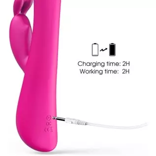 Rabbit Vibrator Dildo for Women Pleasure : G Spot Vibrator with Bunny Ears 9 Vibration Modes, Quiet Clit Vibrator Pink Dildo for Rabbit Vibrator Dildo for Women Pleasure : G Spot Vibrator with Bunny Ears 9 Vibration Modes, Quiet Clit Vibrator Pink Dildo for