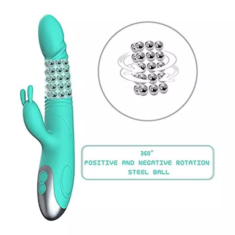2023 New G Spot Rabbit Vibrator Dildo for Women Bunny Ears Tongue Licking Clitorals Stimulator Vibrating Dildo Adult Sex Toys & 
