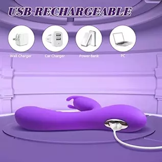 Acvioo Clitoral G Spot Rabbit Vibrator Liquid Silicone Bunny Clitoris Nipple Dildo Stimulator Feather Touch Adult Sex Toys for C