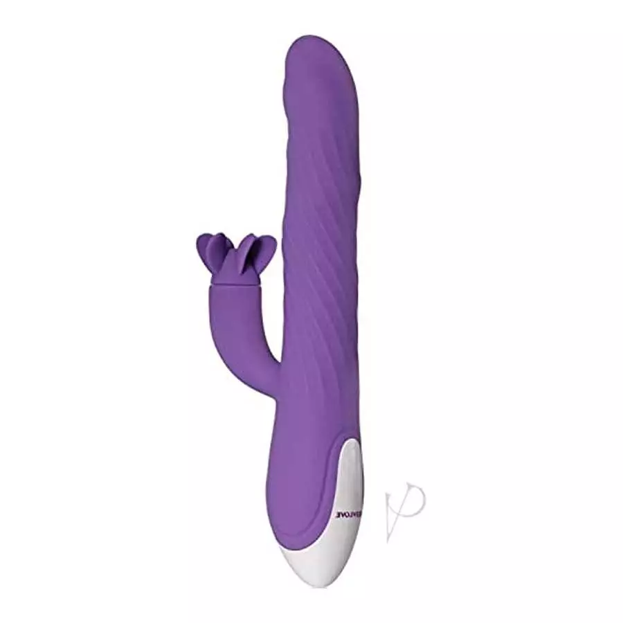 Tilt-O-Whirl Spinning Clitoral Stimulator Rabbit Dual Vibrator