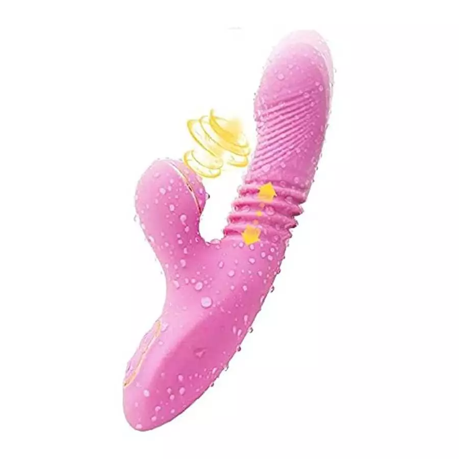 Rabbit Vibrator, Pulsating G Spot Rabbit Vibrator, 2-in-1 Pulse Clitoral Thrusting Vibrator, Rabbit G-spot Clitoralis Stimulator Rabbit Vibrator, Pulsating G Spot Rabbit Vibrator, 2-in-1 Pulse Clitoral Thrusting Vibrator, Rabbit G-spot Clitoralis Stimulator