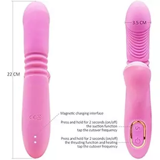 Rabbit Vibrator, Pulsating G Spot Rabbit Vibrator, 2-in-1 Pulse Clitoral Thrusting Vibrator, Rabbit G-spot Clitoralis Stimulator Rabbit Vibrator, Pulsating G Spot Rabbit Vibrator, 2-in-1 Pulse Clitoral Thrusting Vibrator, Rabbit G-spot Clitoralis Stimulator