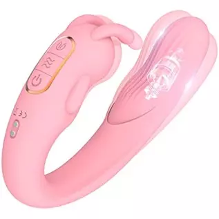 G Spot Rabbit Vibrator, XINBALE Sex Toys for Clitoris G-spot Stimulation,Waterproof Vibrator with 10 Powerful Vibrations Dual Mo