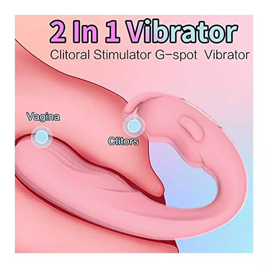 G Spot Rabbit Vibrator, XINBALE Sex Toys for Clitoris G-spot Stimulation,Waterproof Vibrator with 10 Powerful Vibrations Dual Mo