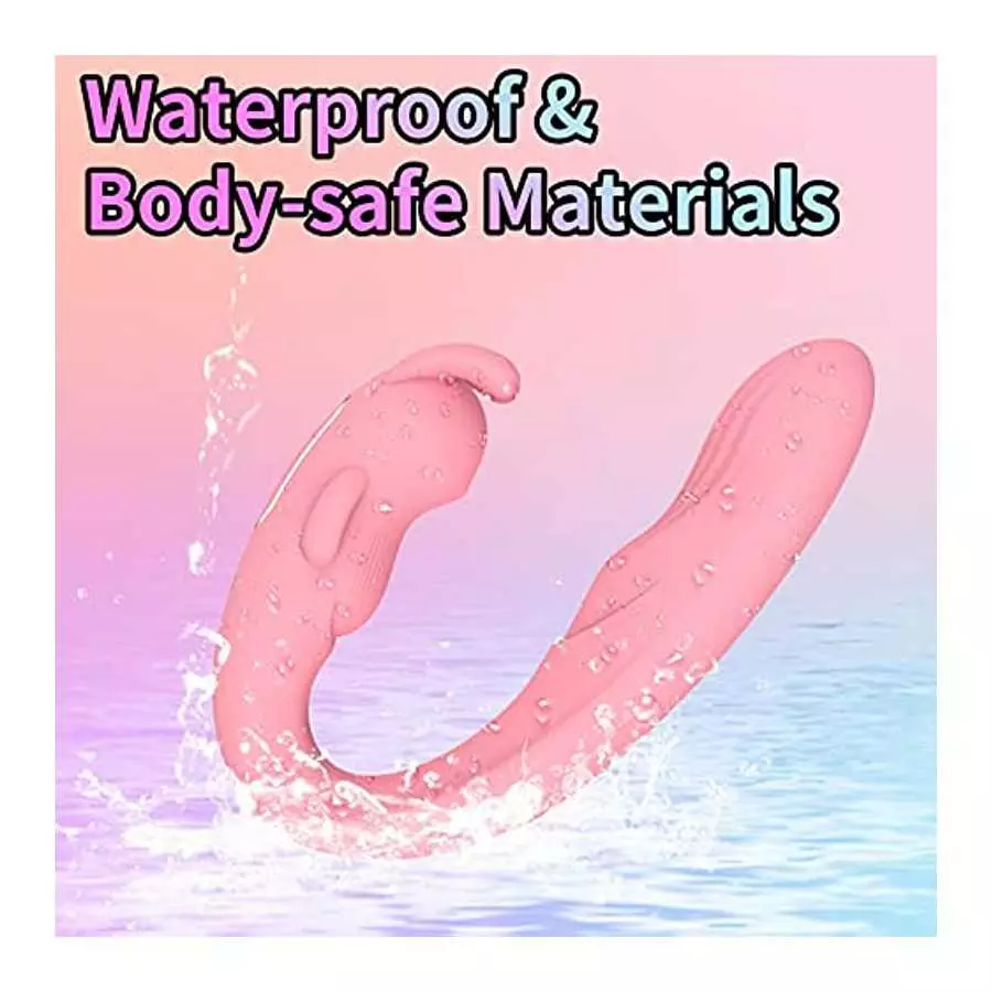 G Spot Rabbit Vibrator, XINBALE Sex Toys for Clitoris G-spot Stimulation,Waterproof Vibrator with 10 Powerful Vibrations Dual Mo